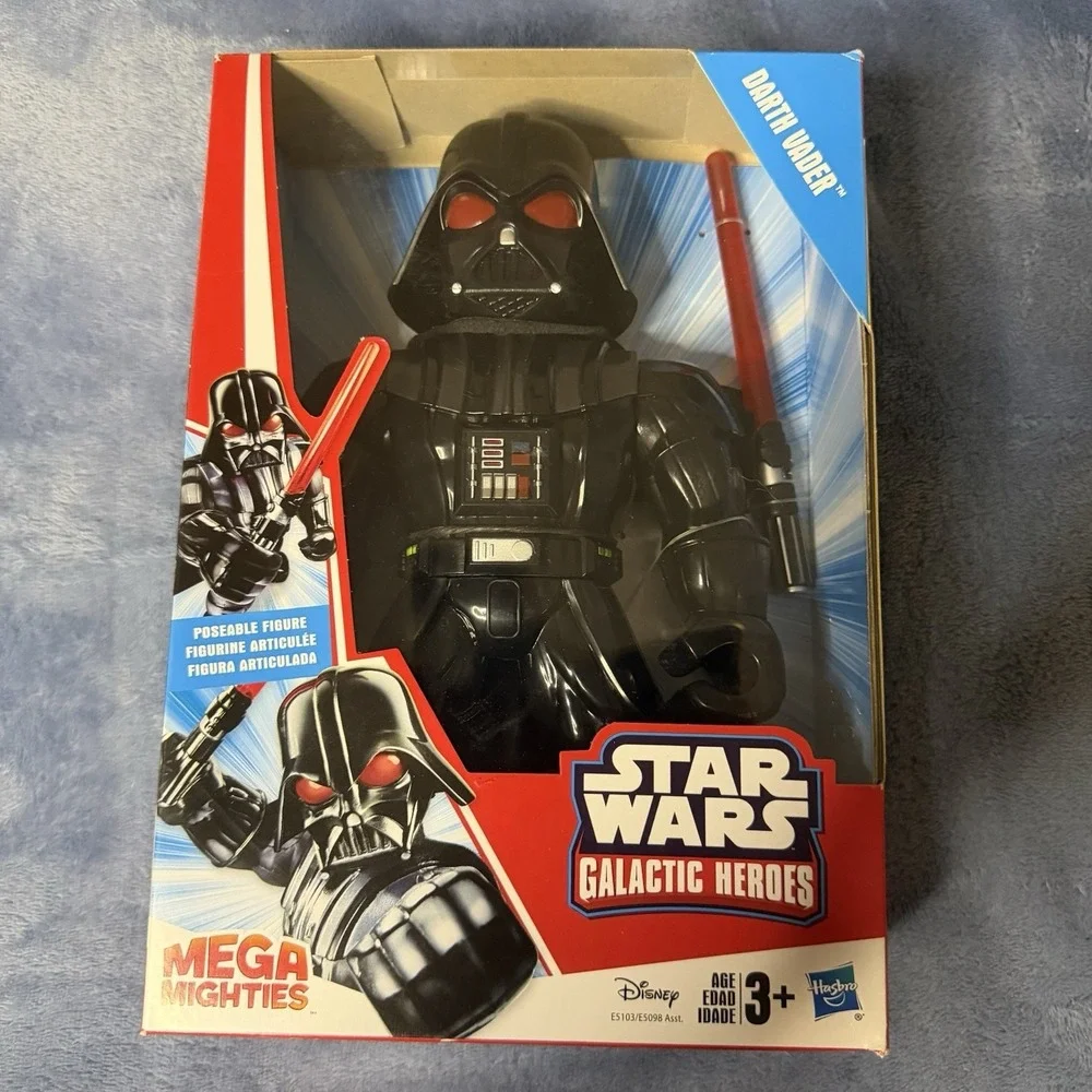 Star Wars: Galactic Heroes Darth Vader Toy Action Figure for Boys and Girls (7